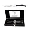 LAGUIOLE Luxury steakove noze 6 ks rukojet cerny eben a79290883 10850