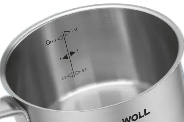 WOLL Steel sada s pánví