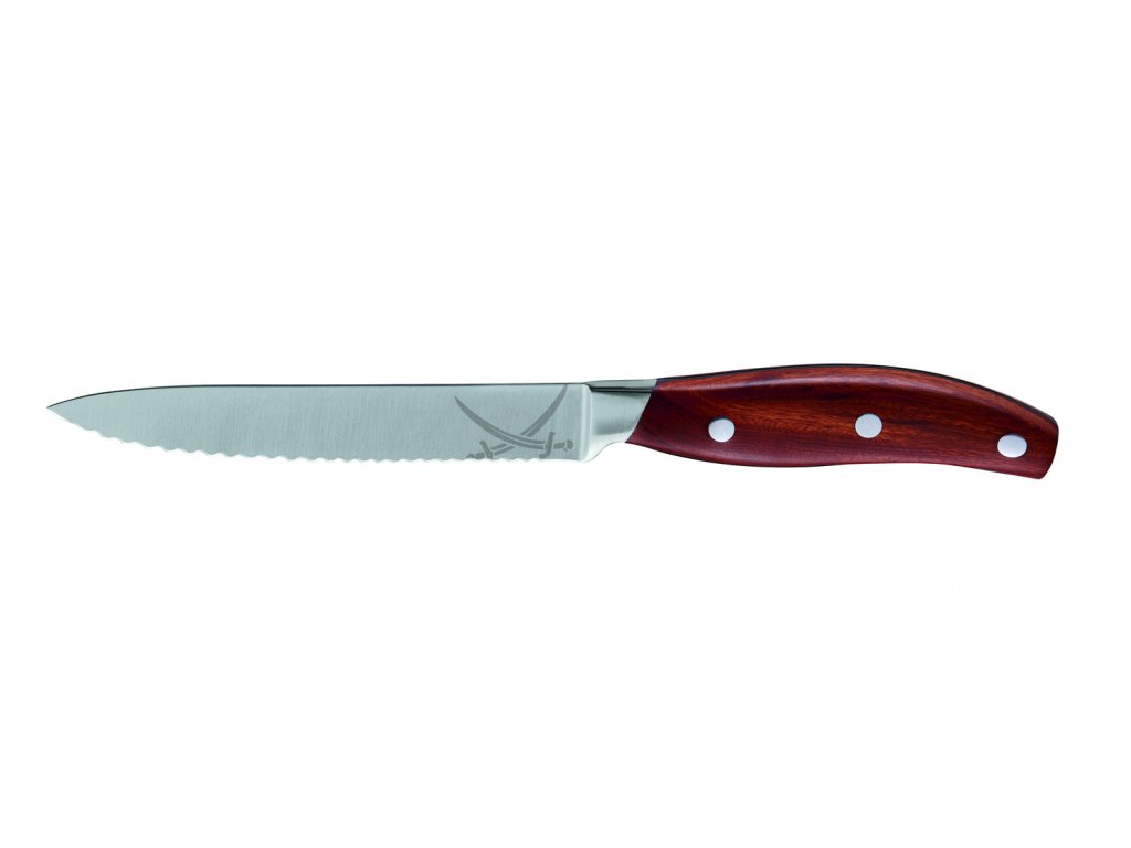 Nůž univerzální s vroubkovaným ostřím 13 cm, RÖSLE