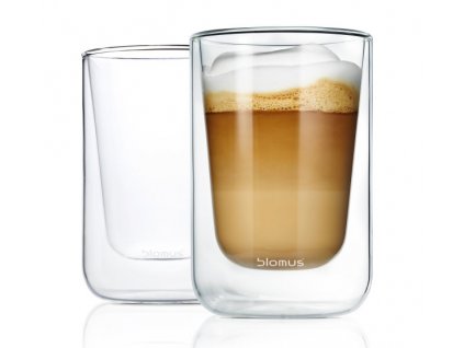 Set 2 ks termosklenic na Cappuccino 250ml NERO, BLOMUS