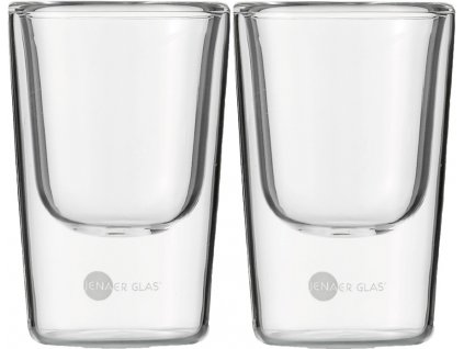 Set 2 ks termosklenic na Espresso 85 ml,  Hot´n Cool, JENAER GLAS