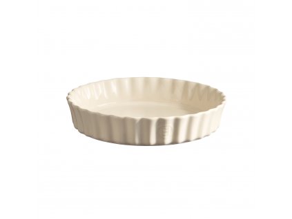 2299 kolacova forma hluboka prumer 28 cm slonova kost emile henry