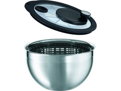 Odstředivka na salát PROFI nerez 24 cm, RÖSLE