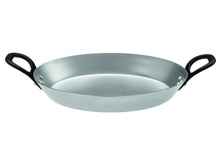 Železná opékací pánev 32 cm, 2 držadla, RÖSLE