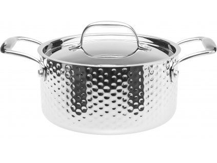 Hrnec nerezový 3vrstvý 2,3L, 18cm s poklicí, STEIN