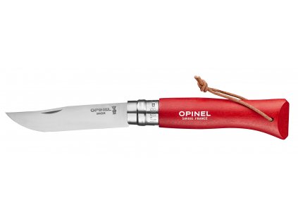 Zavírací nůž VRI N°08 Trekking 8,5 cm červený, OPINEL