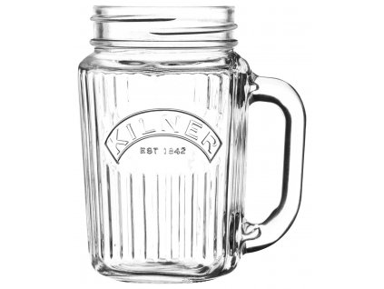 3419 6 sklenice s uchem vintage 400ml dzbanek kilner