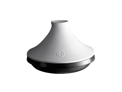 Tajine 26 cm indukční černo bílá DELIGHT, EMILE HENRY