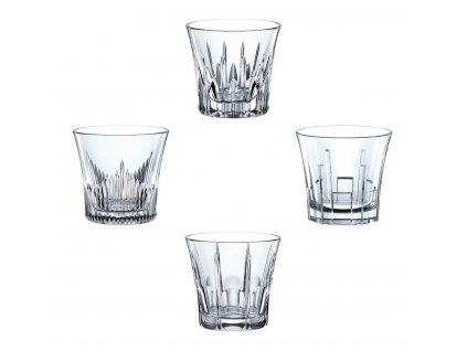 Křišťálové sklenice na Whisky a rum CLASSIX 4ks, 247 ml, Nachtmann