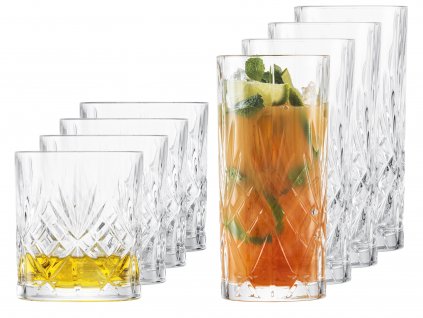 37535 sklenice na longdrink a rum nebo whisky show 2x4ks cisty kristal schott zwiesel