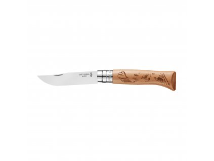 Zavírací nůž VRI N°08 Inox 8,5 cm motiv cyklistiky 8,5 cm, OPINEL