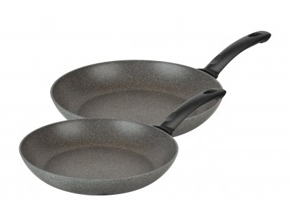 Pánve 24 a 28 cm nepřilnavé granitové Ballarini Aosta
