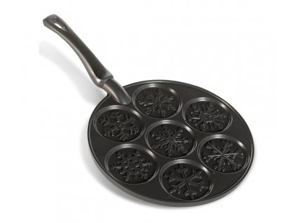 Pánev na lívance 26 cm indukční sněhové vločky, NORDIC WARE