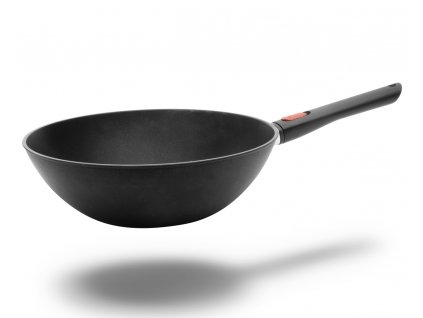 WOK Pánev 30 cm indukční nepřilnavá s odnimatelnou rukojetí, ECO Lite, WOLL