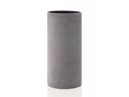 65625 Betonová váza COLUNA tmavě šedá 20 cm, BLOMUS