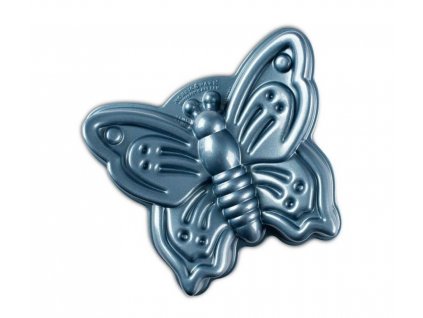 Forma na bábovku Motýl modrá 2l, NORDIC WARE