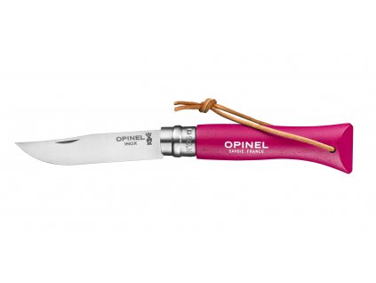 Zavírací nůž VRI N°06 Trekking 6 cm malinový, OPINEL