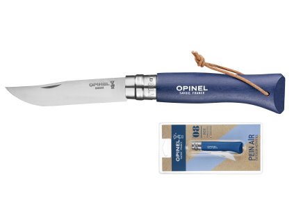 Zavírací nůž VRI N°08 Trekking 8,5 cm tmavě modrý v blistru, OPINEL