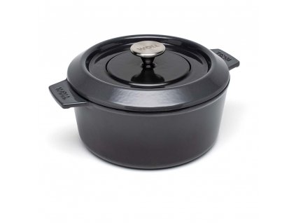 Litinový hrnec WOLL 24 cm 4,2l šedý