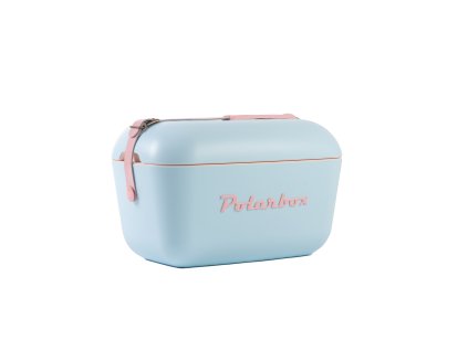 Chladící box POLARBOX 12 l modrý s popruhem pop