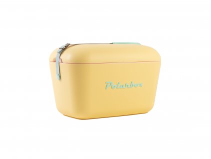 Chladící box POLARBOX 12 l žlutý s popruhem pop