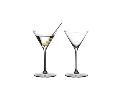 Sklenice RIEDEL GRAPE Martini : Cocktail 200 ml, 2 ks křišťálových sklenic