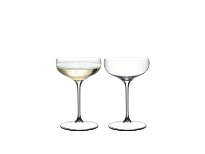 Sklenice RIEDEL GRAPE Coupe : Cocktail 320 ml, 2 ks křišťálových sklenic