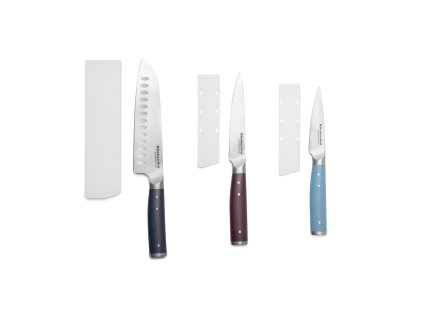 Sada nožů KitchenAid, 3 ks, multicolor
