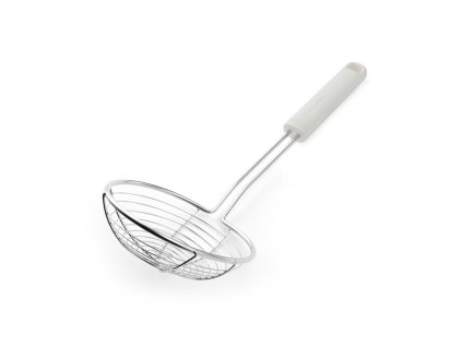 Naběračka drátěná KitchenAid Classic Collection 36,5 cm bílá