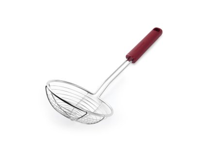 Naběračka drátěná KitchenAid Classic Collection 36,5 cm červená