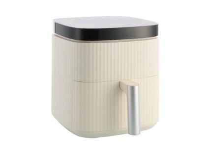 Horkovzdušná fritéza GreenPan Bistro Silhouette, 1 koš, 5L, krémová