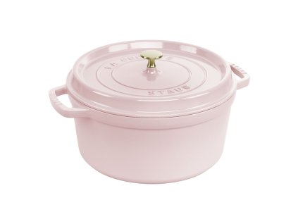 Litinový hrnec STAUB Cocotte 28 cm 6,7l růžová