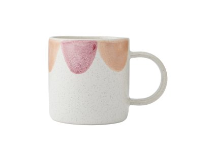 Hrnek Mikasa 390 ml růžovo oranžový vzor