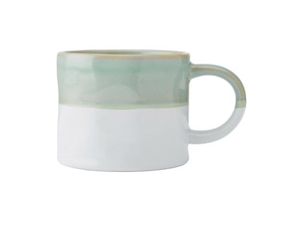 Hrnek Mikasa Ombre 350 ml zeleno bílý