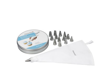 Zdobicí sáček s tryskami KitchenCraft Sweetly Does It, set 16 ks