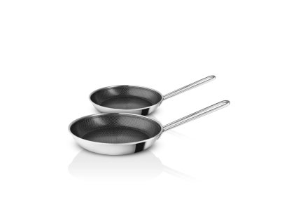 Pánve 24 a 28 cm Eva Solo Multi Mosaic Cera, set 2ks nerezové nepřilnavé