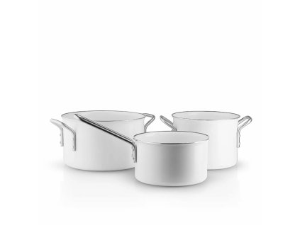 Sada Nádobí Eva Solo White Line Ceramic nepřilnavé, 3ks