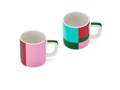 Sada 2 šálků na Espresso La Cafetiere Utopian Lines 120 ml
