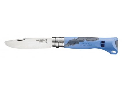 Zavírací dětský nůž N°07 OUTDOOR JUNIOR 7 cm modrý, OPINEL