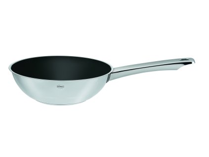 Pánev Wok nerezová nepřilnavá MOMENTS 28cm, RÖSLE