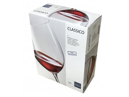 Dárková sada 2 křišťálových sklenic na červené víno, 645 ml CLASSICO, SCHOTT ZWIESEL