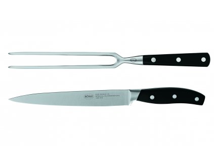 Porcovací sada na maso, nůž a vidlice CUISINE, RÖSLE
