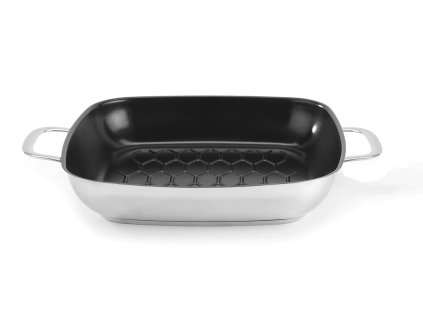 7998 4 grilovaci panev 28x28 cm neprilnava elegance rosle