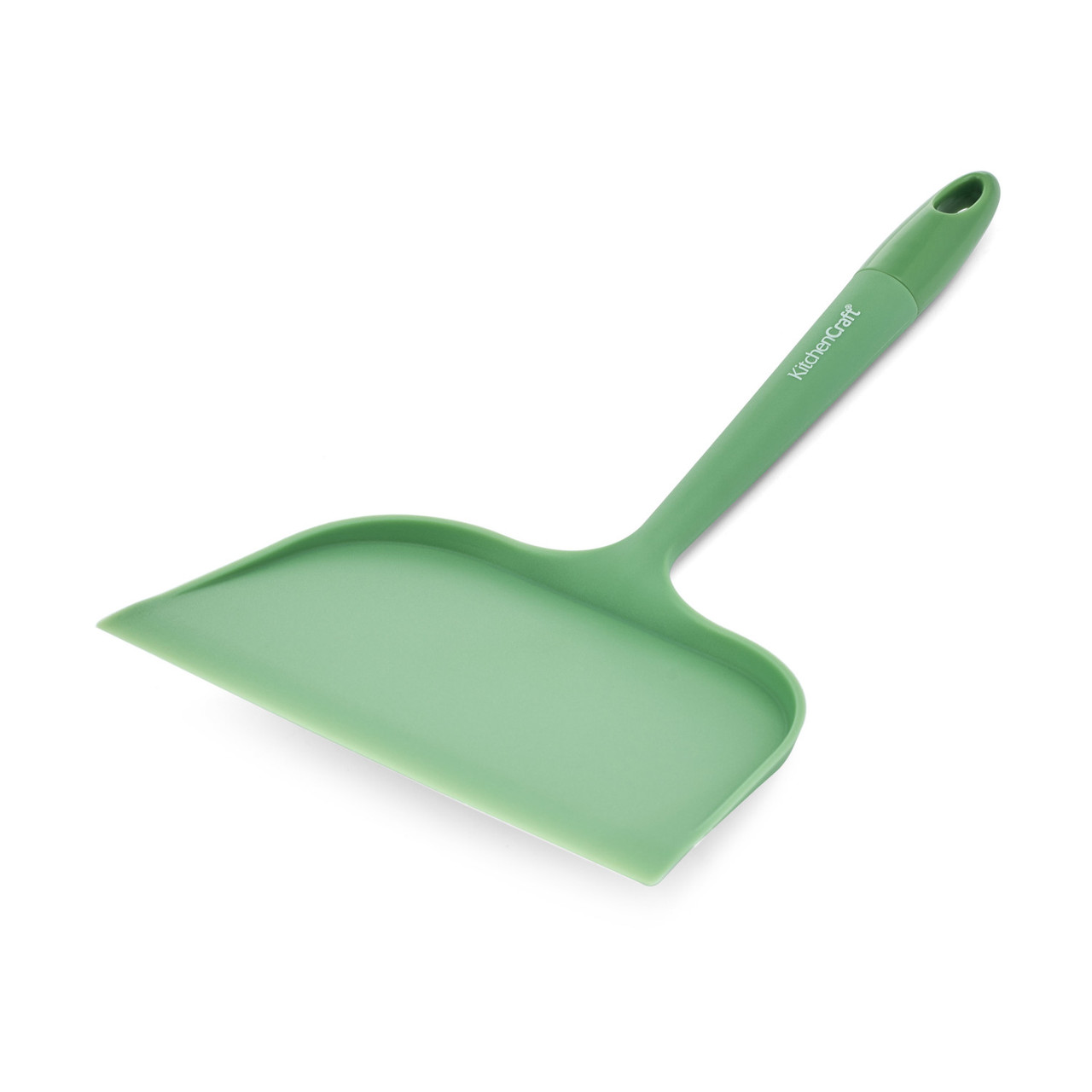 MasterClass Silikonová lopatka na pečení 31 cm KitchenCraft, světle zelená KCRSCOOPGR