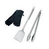 33158 4 kozene grilovaci rukavice 2ks rosle
