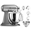 Robot KitchenAid 5KSM175PSEMS stříbřitě šedá