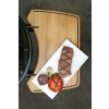 42519 2 postranni stolek bambusovy ke kotlovemu grilu vel m outdoorchef
