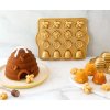 Forma na bábovku Včelí úl 3D zlatá 2,3 l ,NORDIC WARE 3