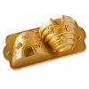 Forma na bábovku Včelí úl 3D zlatá 2,3 l ,NORDIC WARE