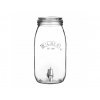 Skleněný soudek s kohoutkem 3 l, KILNER
